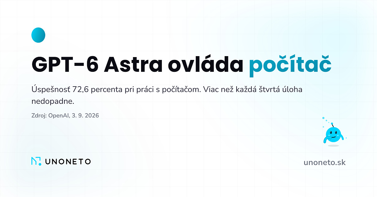 GPT-6 Astra ovláda počítač. Čo z toho firma využije