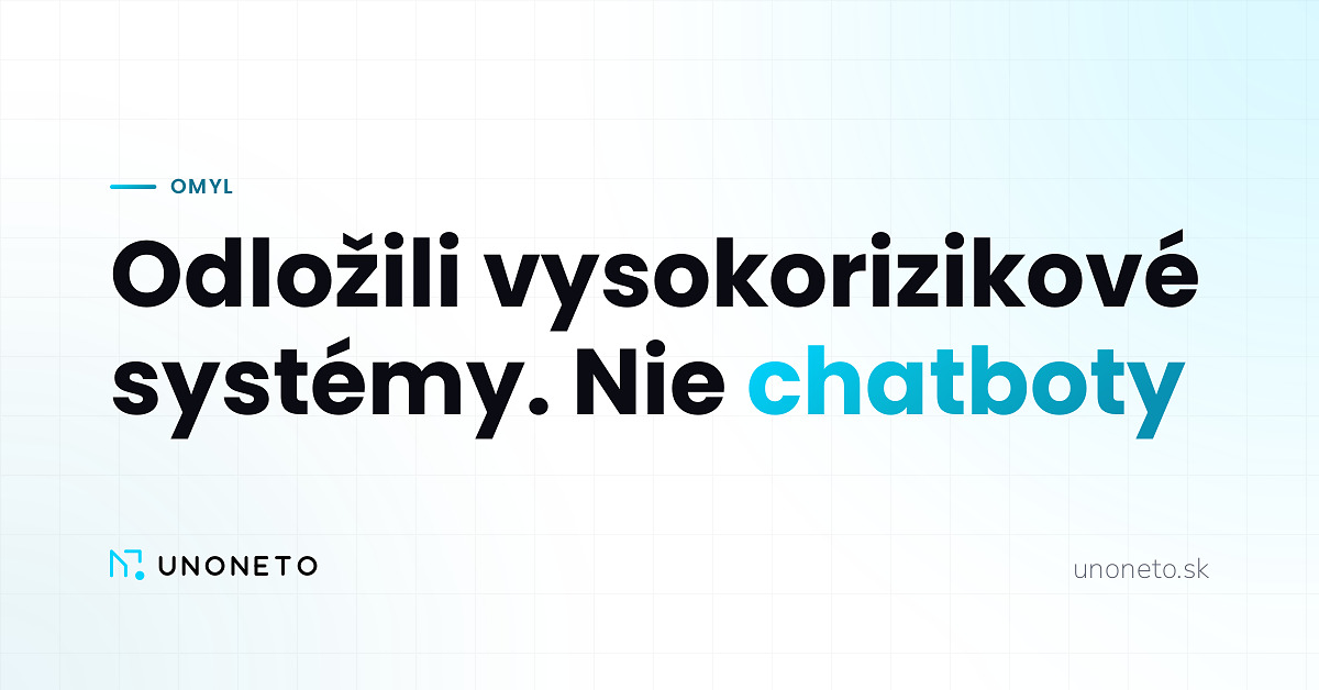 AI Act sa neodložil celý. Čo platí od 2. augusta 2026